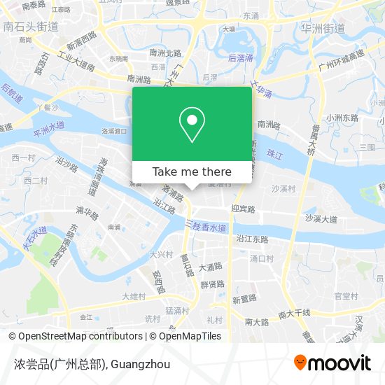 浓尝品(广州总部) map