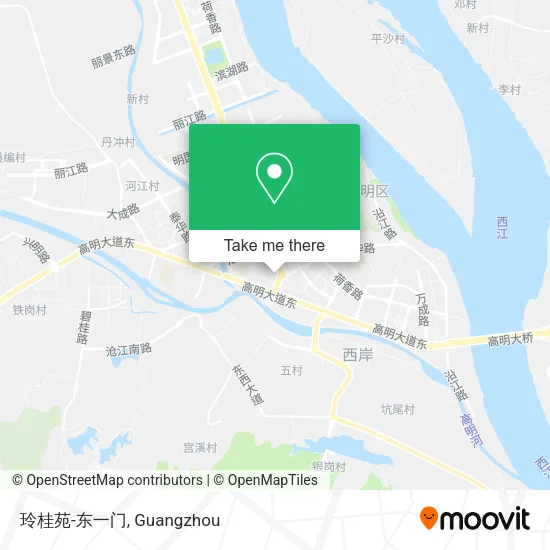 玲桂苑-东一门 map