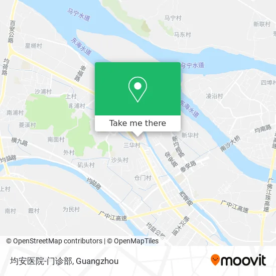均安医院-门诊部 map