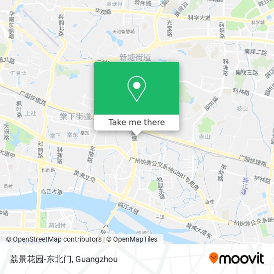 荔景花园-东北门 map
