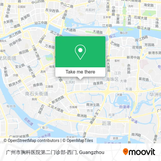 广州市胸科医院第二门诊部-西门 map
