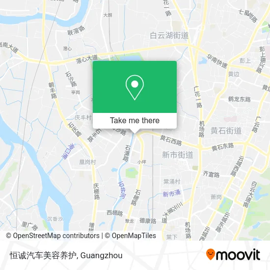 恒诚汽车美容养护 map
