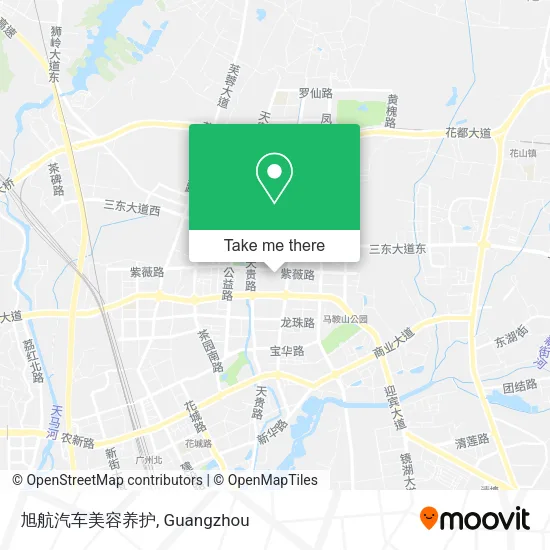 旭航汽车美容养护 map