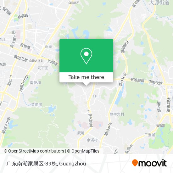 广东南湖家属区-39栋 map