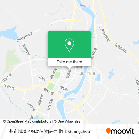 广州市增城区妇幼保健院-西北门 map