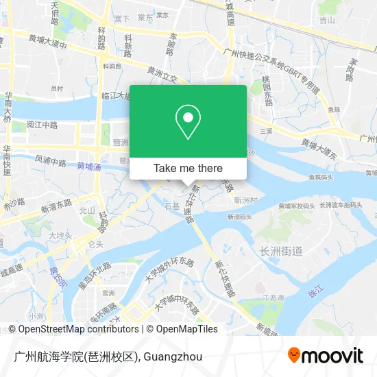 广州航海学院(琶洲校区) map