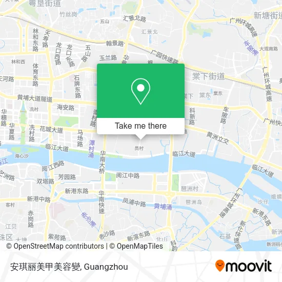 安琪丽美甲美容變 map