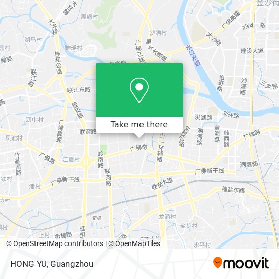 HONG YU map