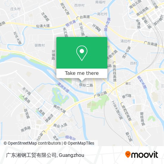 广东湘钢工贸有限公司 map