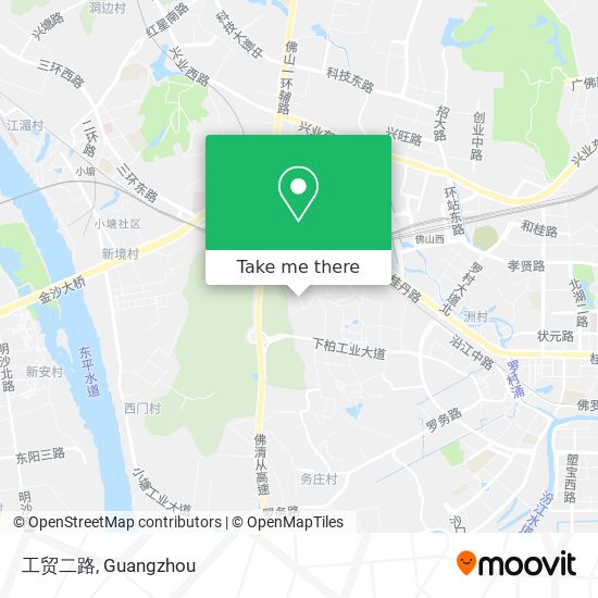 工贸二路 map