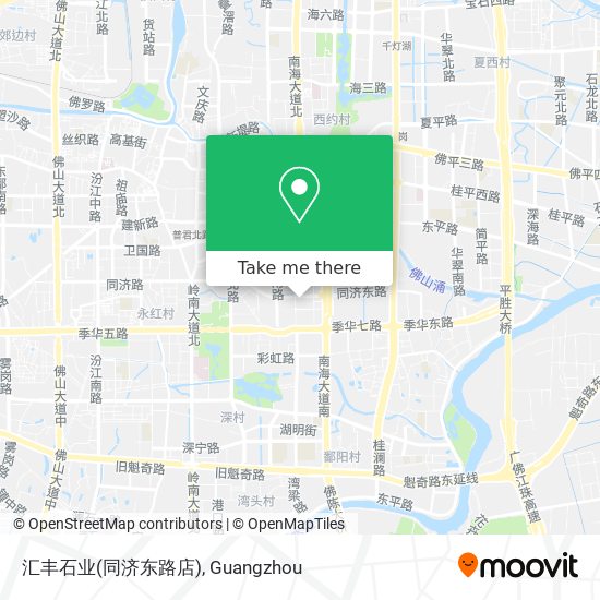 汇丰石业(同济东路店) map