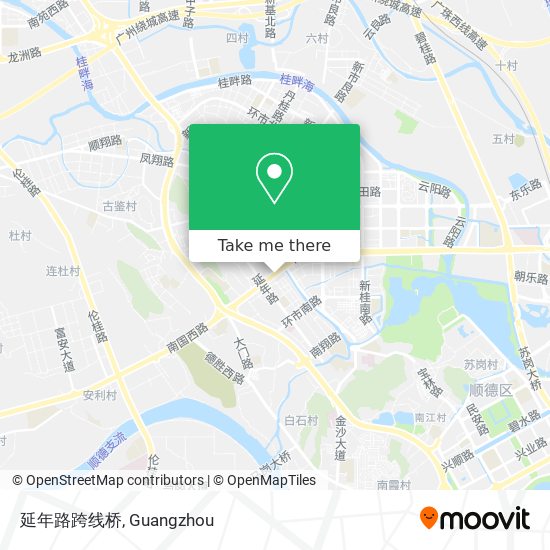 延年路跨线桥 map
