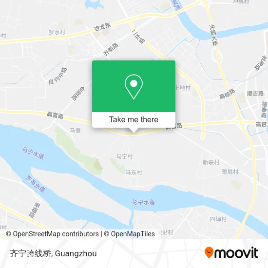 齐宁跨线桥 map