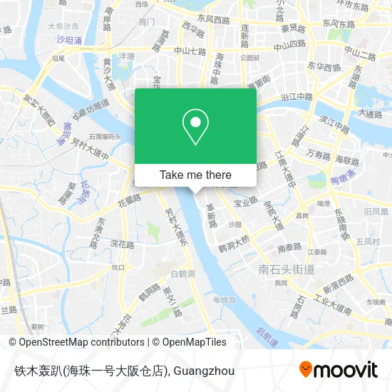 铁木轰趴(海珠一号大阪仓店) map