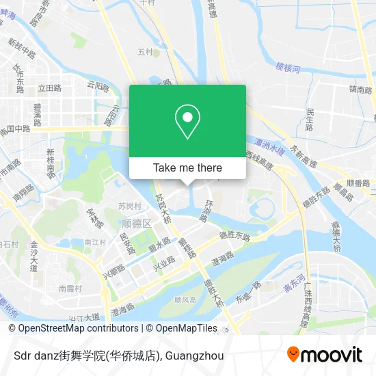 Sdr danz街舞学院(华侨城店) map