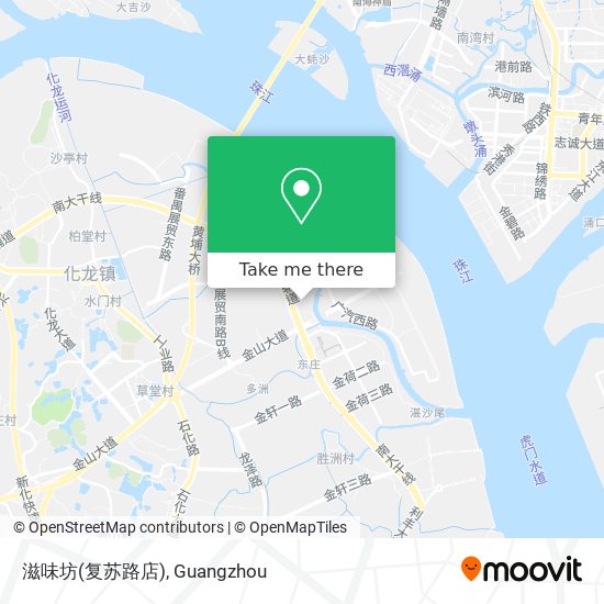 滋味坊(复苏路店) map