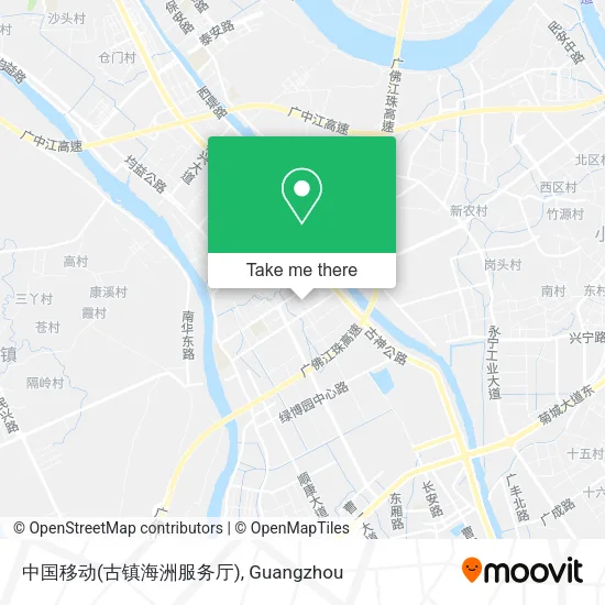 中国移动(古镇海洲服务厅) map