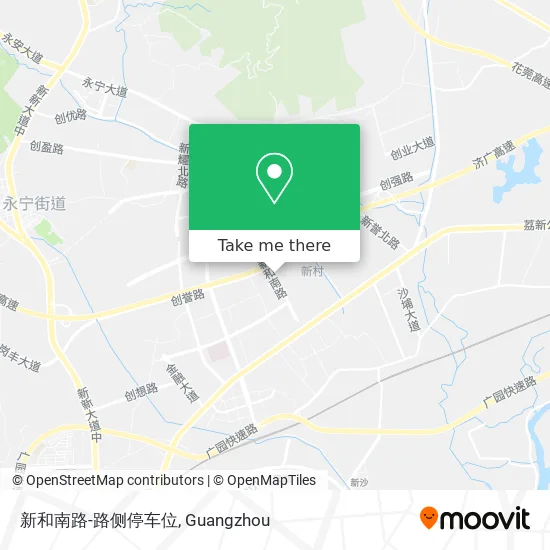 新和南路-路侧停车位 map