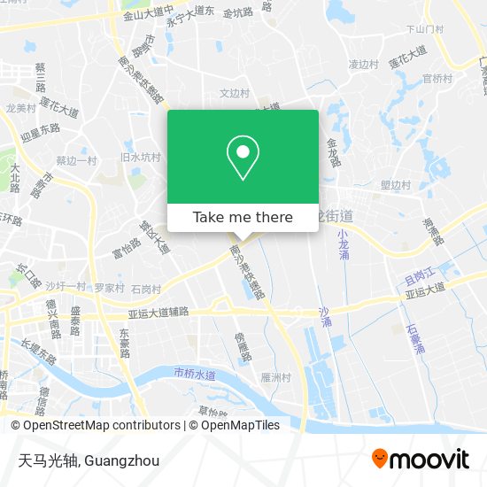天马光轴 map
