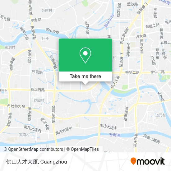 佛山人才大厦 map