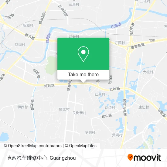博迅汽车维修中心 map