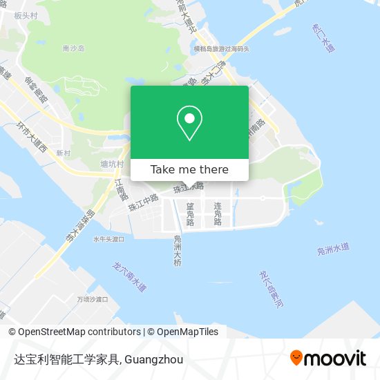 达宝利智能工学家具 map