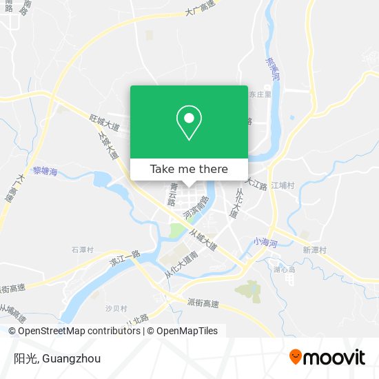 阳光 map