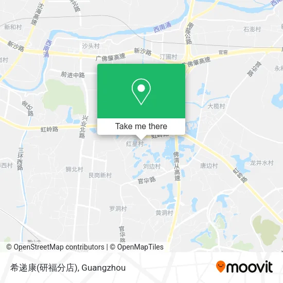 希递康(研福分店) map