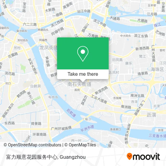 富力顺意花园服务中心 map