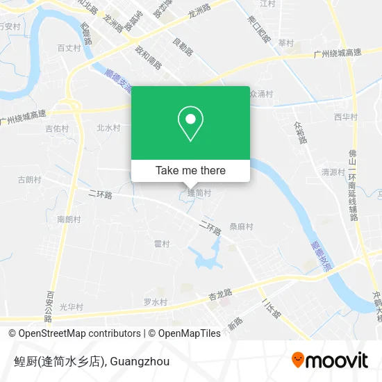 鳇厨(逢简水乡店) map