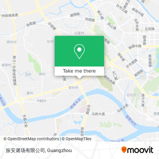 振安屠场有限公司 map
