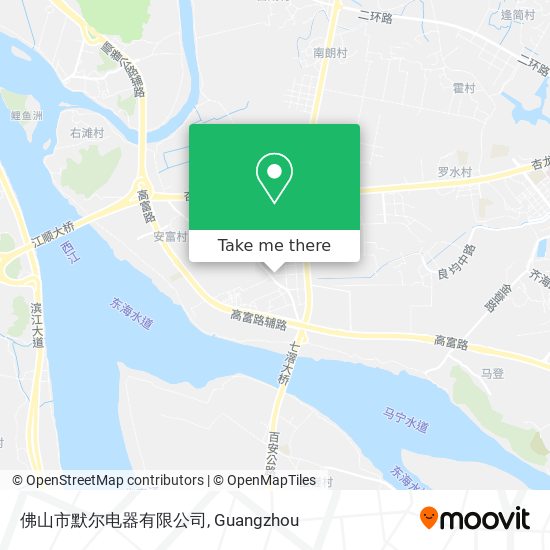 佛山市默尔电器有限公司 map