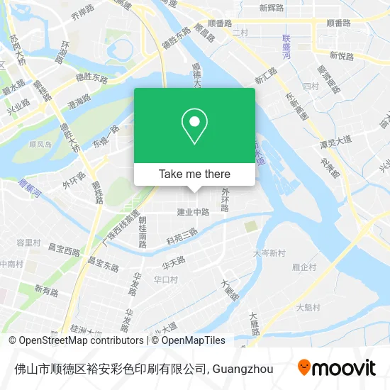 佛山市顺德区裕安彩色印刷有限公司 map