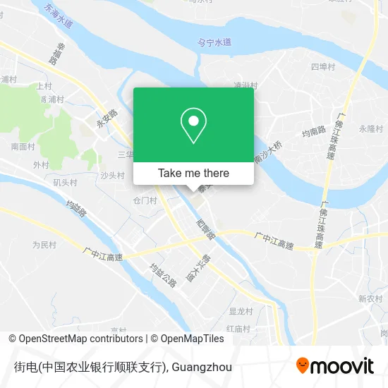 街电(中国农业银行顺联支行) map