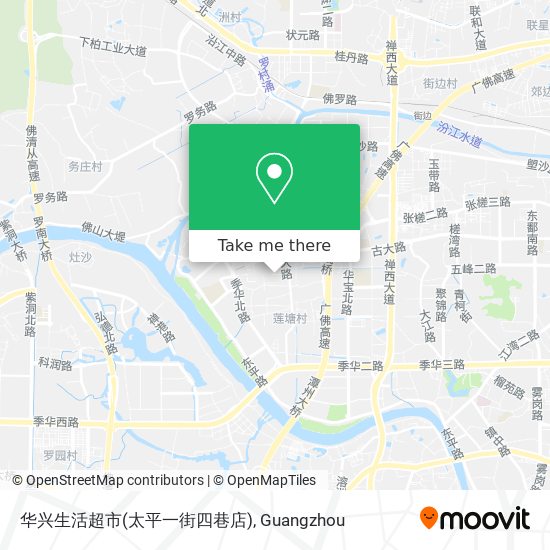 华兴生活超市(太平一街四巷店) map