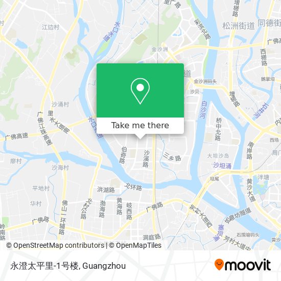 永澄太平里-1号楼 map