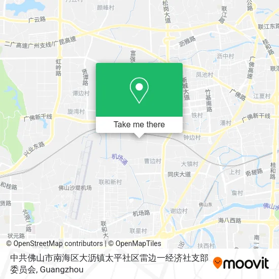 中共佛山市南海区大沥镇太平社区雷边一经济社支部委员会 map