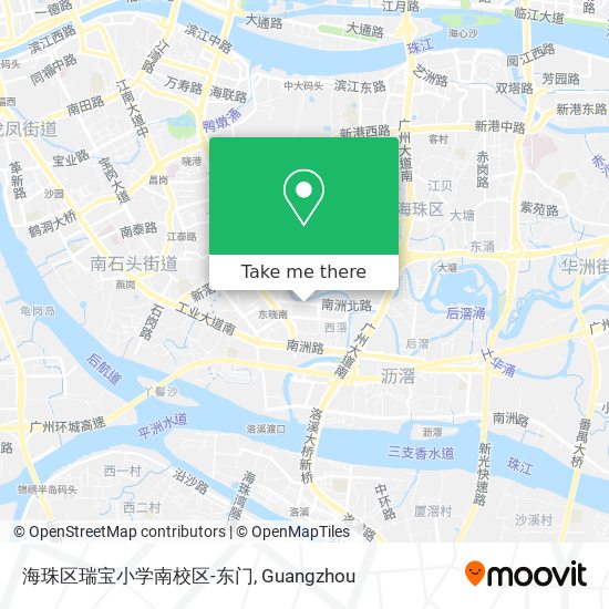 海珠区瑞宝小学南校区-东门 map