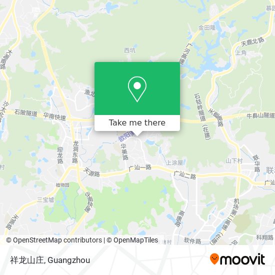 祥龙山庄 map