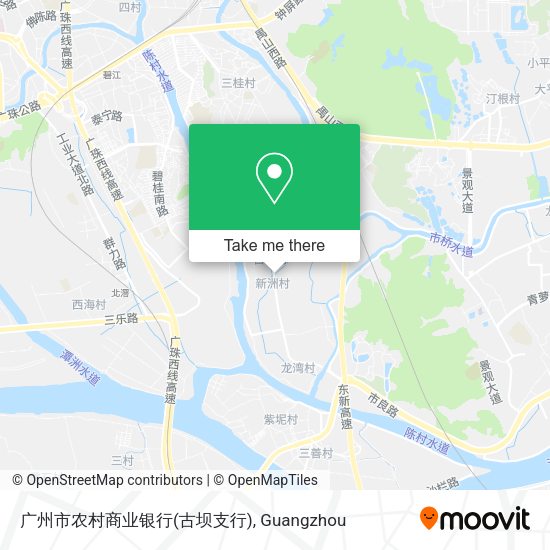 广州市农村商业银行(古坝支行) map