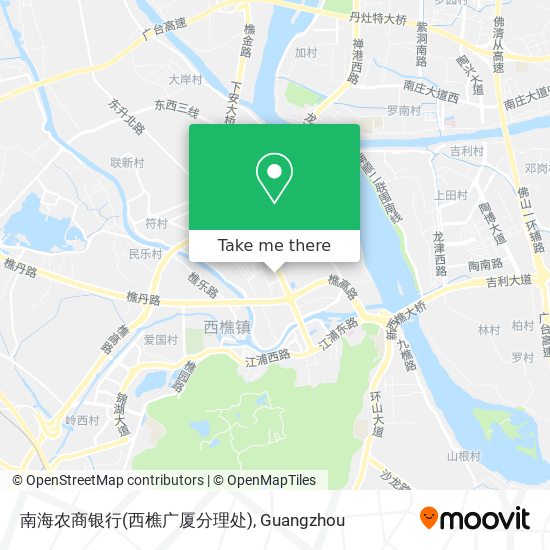 南海农商银行(西樵广厦分理处) map