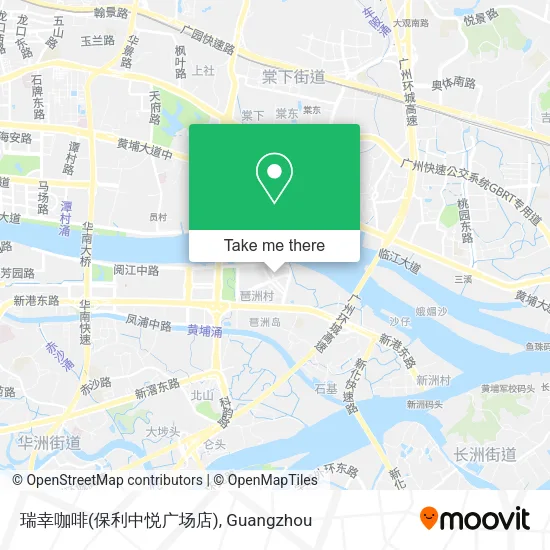 瑞幸咖啡(保利中悦广场店) map