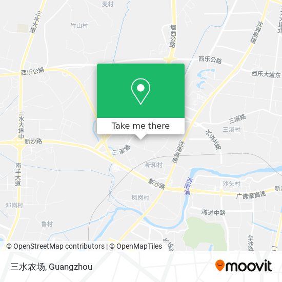 三水农场 map
