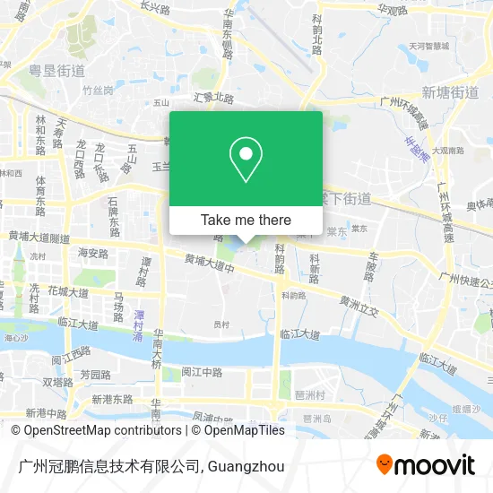 广州冠鹏信息技术有限公司 map