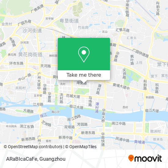 ARaBIcaCaFe map