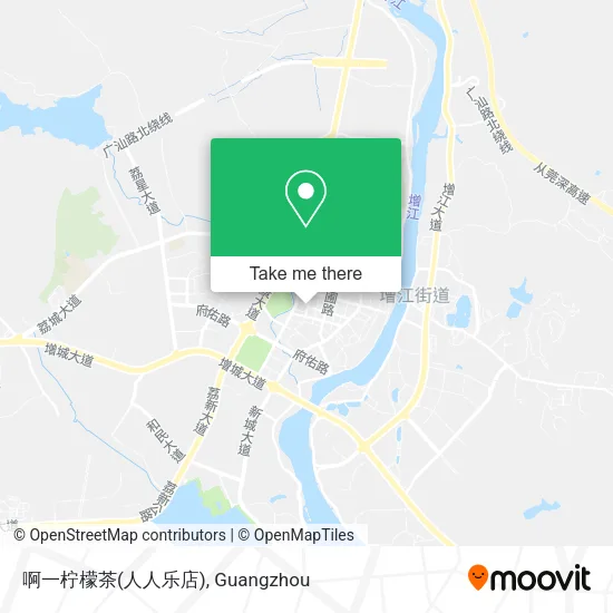 啊一柠檬茶(人人乐店) map