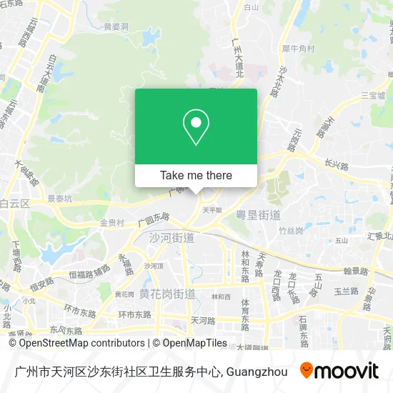 广州市天河区沙东街社区卫生服务中心 map