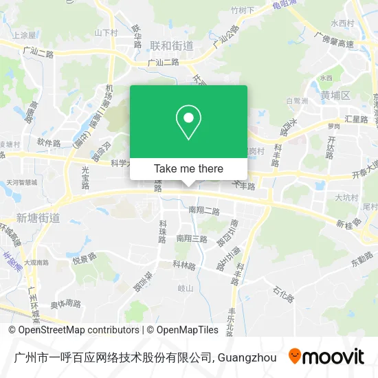 广州市一呼百应网络技术股份有限公司 map