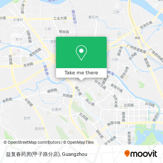 益复春药房(甲子路分店) map
