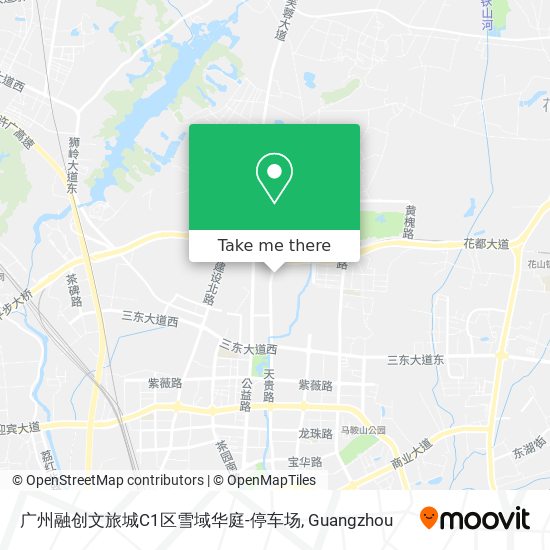 广州融创文旅城C1区雪域华庭-停车场 map